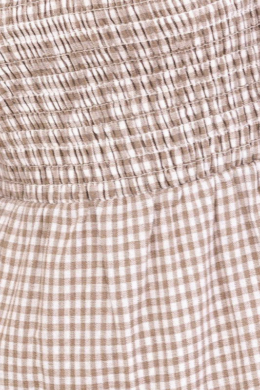 Yvonne Smocked Top Tiered Dress