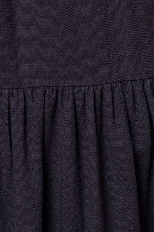 Jeanne Navy Dress