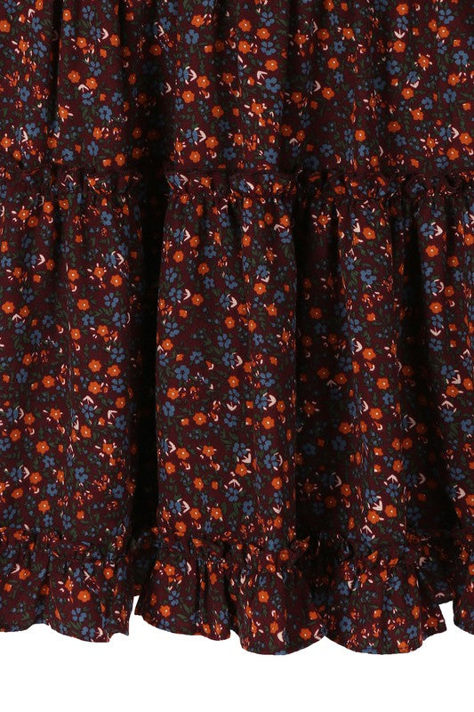 Dina floral mini dress