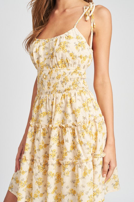 Leslie Spaghetti Strap Mini Dress