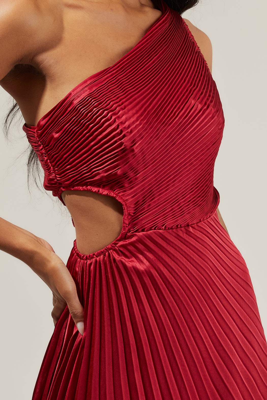 Marigold Pleated Dress