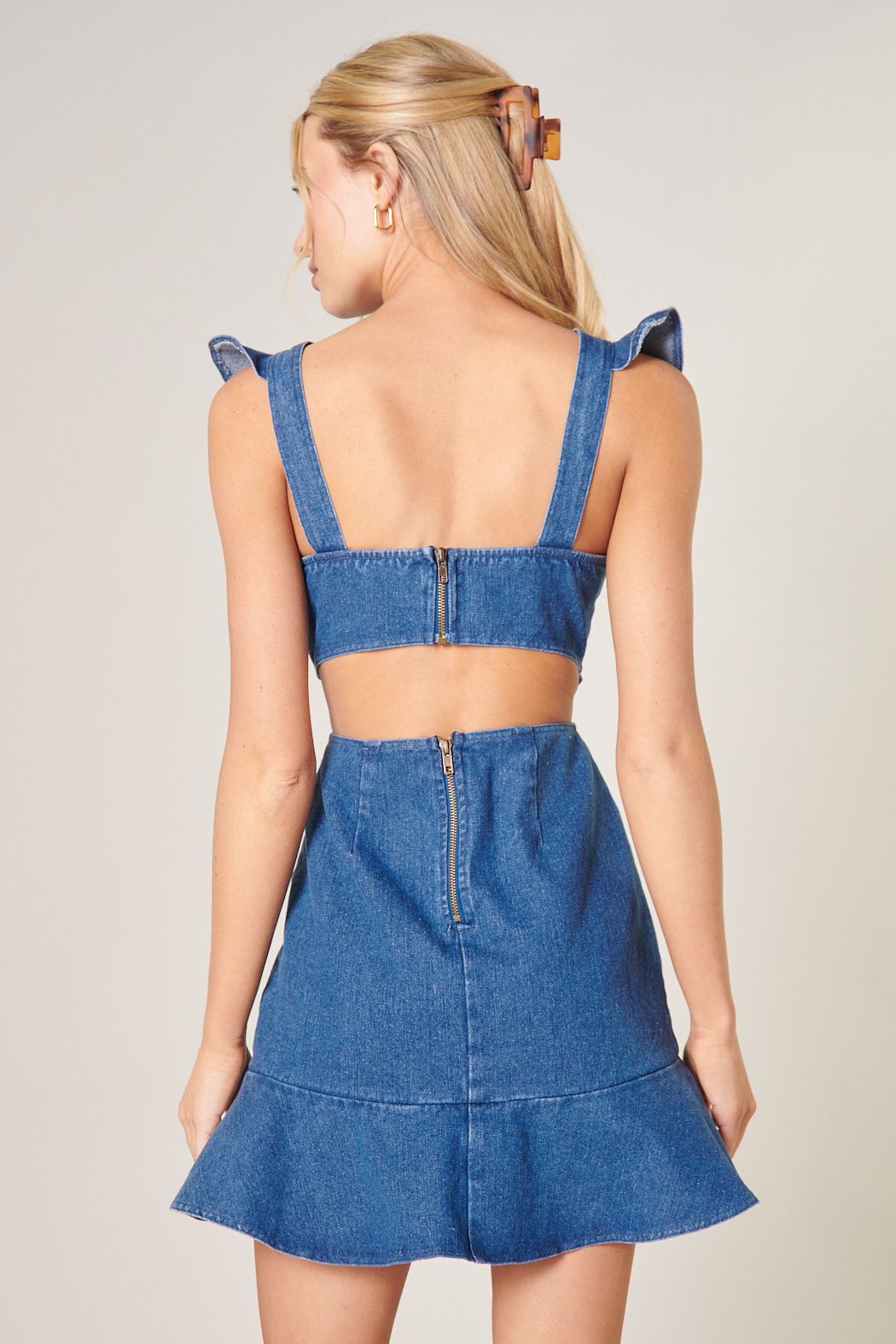 Girl Next Door Denim Dress