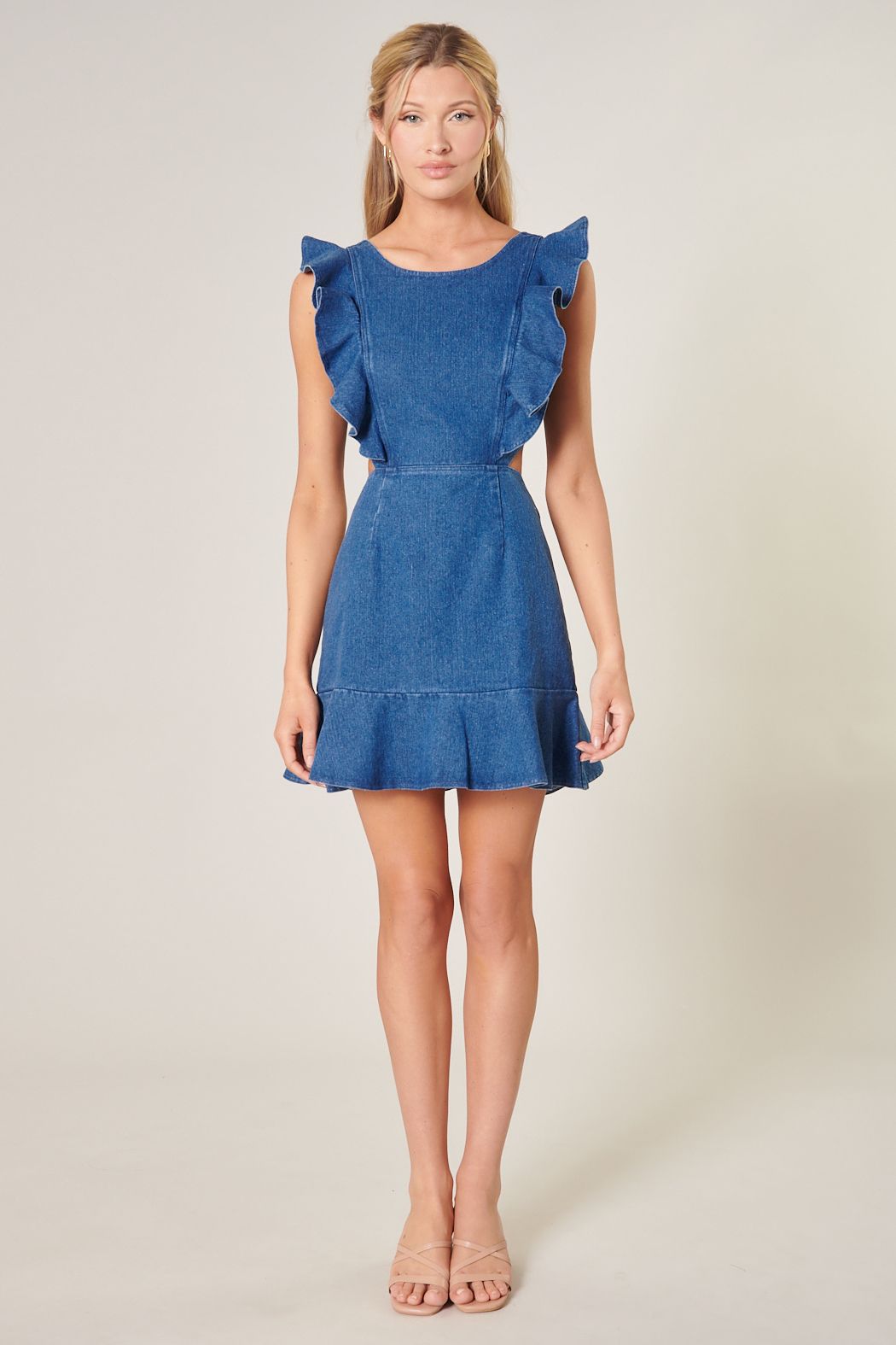 Girl Next Door Denim Dress