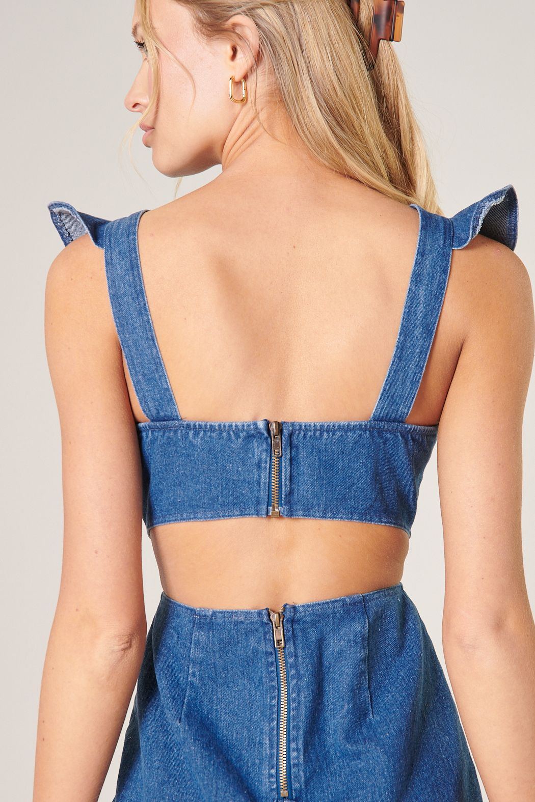 Girl Next Door Denim Dress