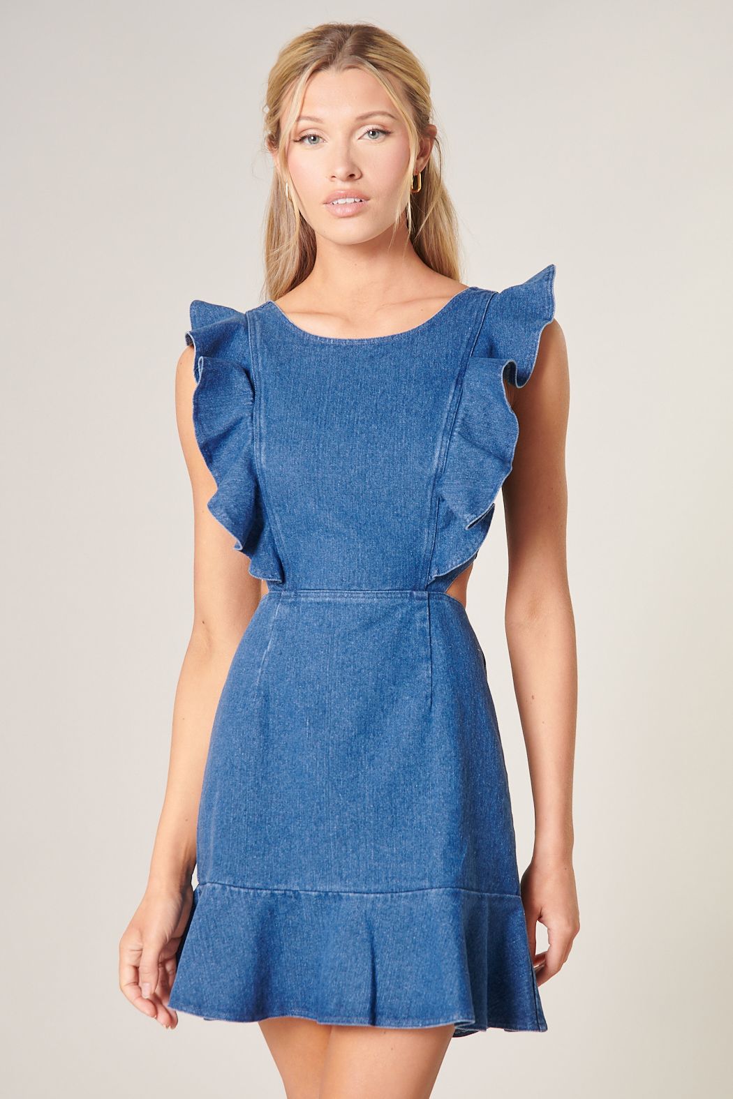 Girl Next Door Denim Dress