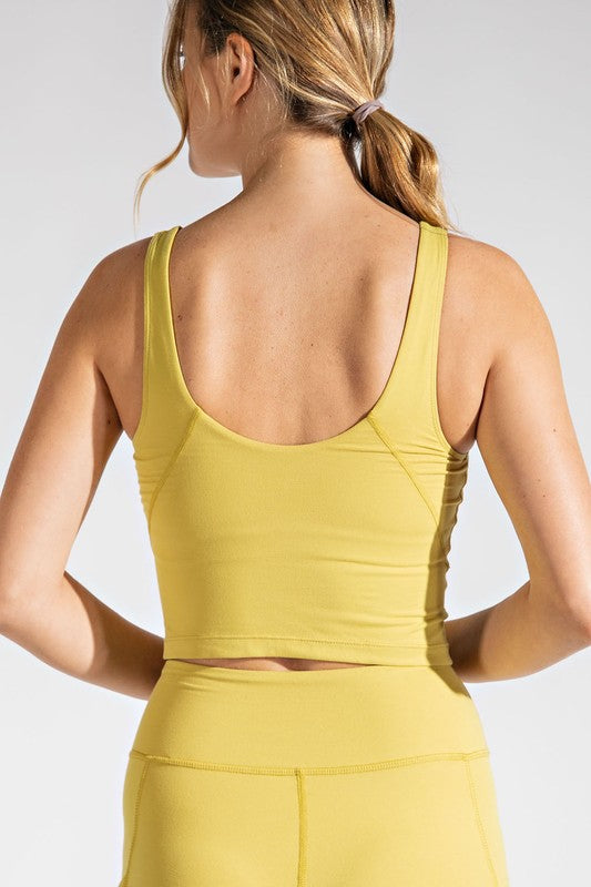 V NECK YOGA TOP
